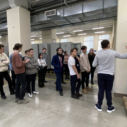 10А на профориентационной экскурсии в ООО "Релематика"