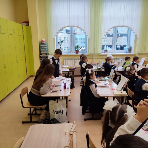 Открытый урок в рамках городского проекта "Наставники - молодым"