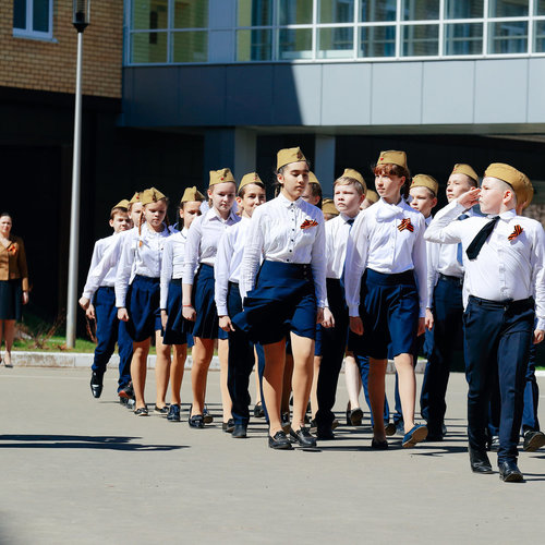 Смотр строя и песни 2018