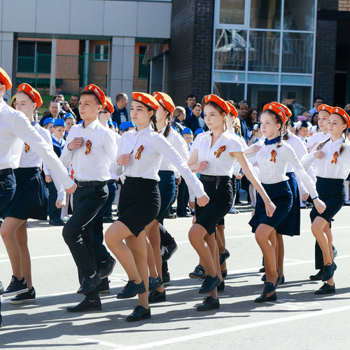 Смотр строя и песни 2018