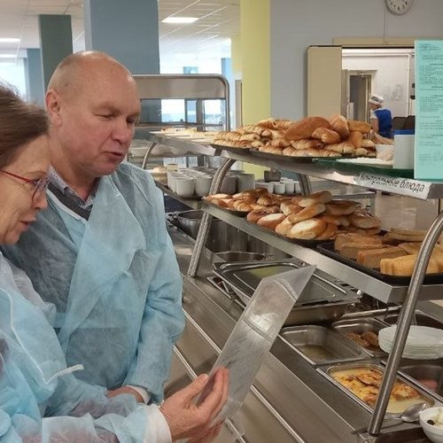 Перекрестная проверка школьной столовой