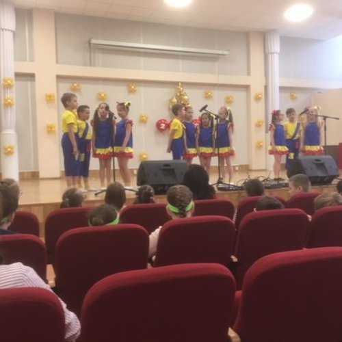 Открытие летнего пришкольного лагеря I смена