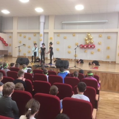 Открытие летнего пришкольного лагеря I смена