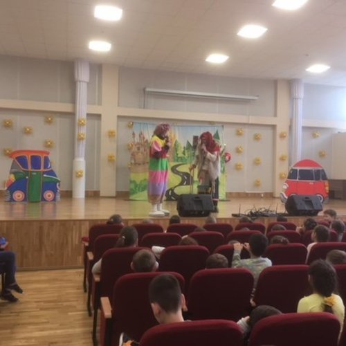 Открытие летнего пришкольного лагеря I смена