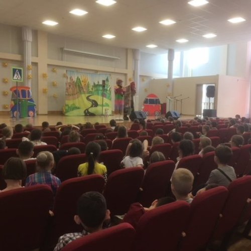 Открытие летнего пришкольного лагеря I смена