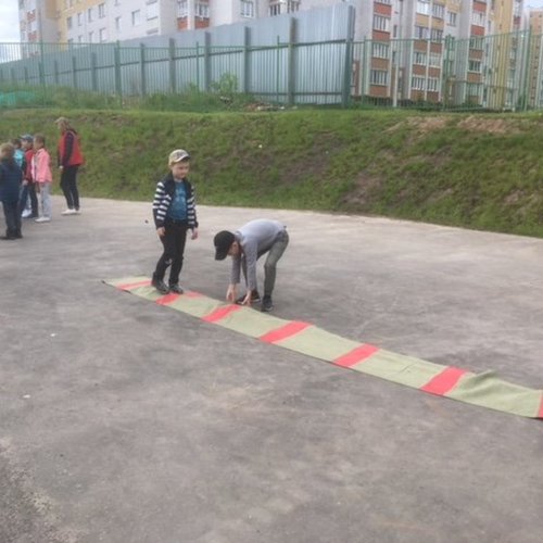 Открытие летнего пришкольного лагеря I смена