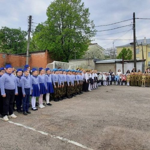 СМОТР СТРОЯ И ПЕСНИ, ПОСВЯЩЕННЫЙ ДНЮ ПОБЕДЫ В КОРПУСЕ НА ЯРОСЛАВСКОЙ