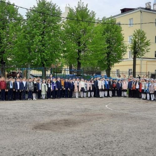 СМОТР СТРОЯ И ПЕСНИ, ПОСВЯЩЕННЫЙ ДНЮ ПОБЕДЫ В КОРПУСЕ НА ЯРОСЛАВСКОЙ