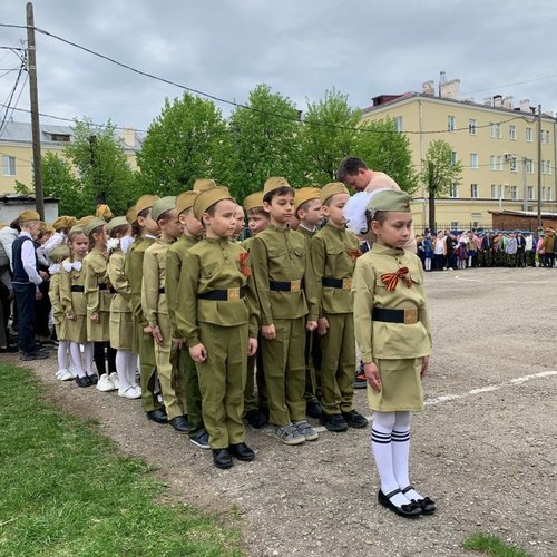 СМОТР СТРОЯ И ПЕСНИ, ПОСВЯЩЕННЫЙ ДНЮ ПОБЕДЫ В КОРПУСЕ НА ЯРОСЛАВСКОЙ