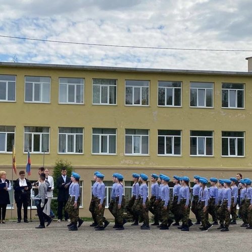 СМОТР СТРОЯ И ПЕСНИ, ПОСВЯЩЕННЫЙ ДНЮ ПОБЕДЫ В КОРПУСЕ НА ЯРОСЛАВСКОЙ