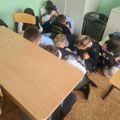 Тактико-специальные учения по антитеррору в корпусе на ул. Ярославская
