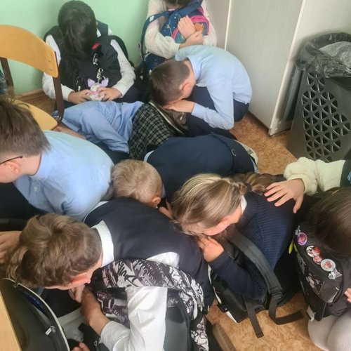 Тактико-специальные учения по антитеррору в корпусе на ул. Ярославская