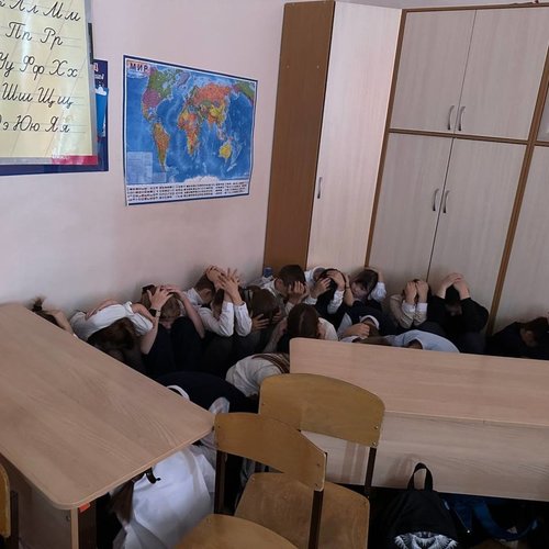 Тактико-специальные учения по антитеррору в корпусе на ул. Ярославская