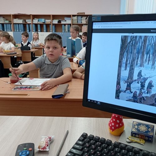 Урок Мужества, посвященный строителям Сурского и Казанского оборонительных рубежей