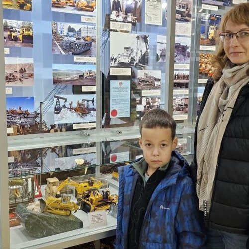 "Живые уроки" в Музее истории трактора