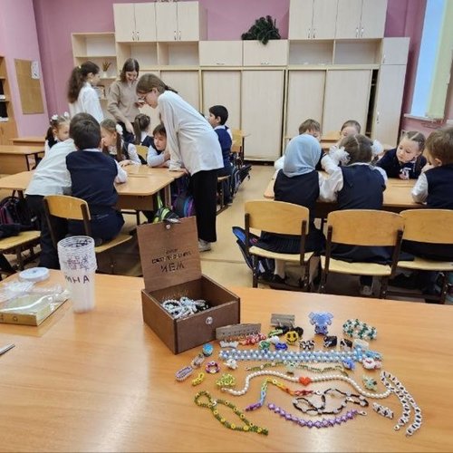 Мастер-класс по бисероплетению для первоклассников