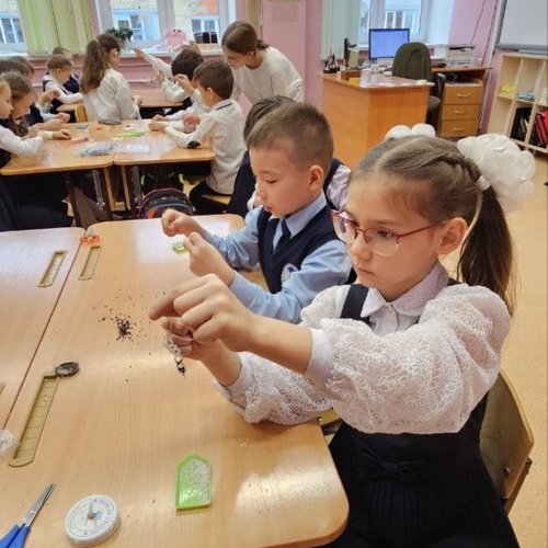 Мастер-класс по бисероплетению для первоклассников