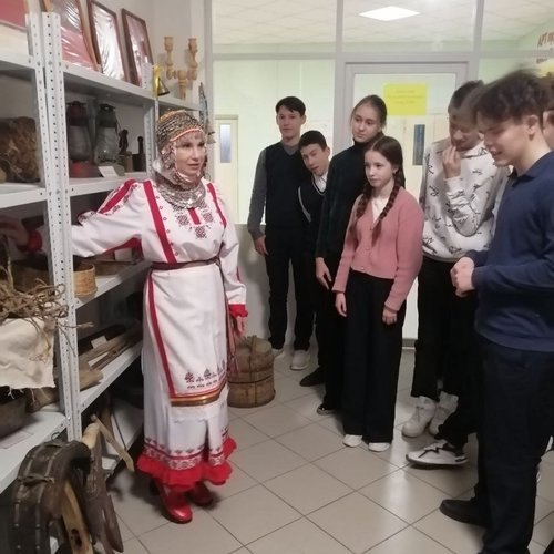 Школьный музей "Мой край" присоединился к акции "Моя семья"