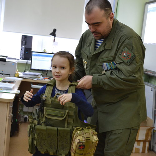 Урок Мужества. Встреча с участником СВО.