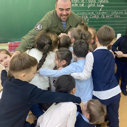 Урок Мужества. Встреча с участником СВО.