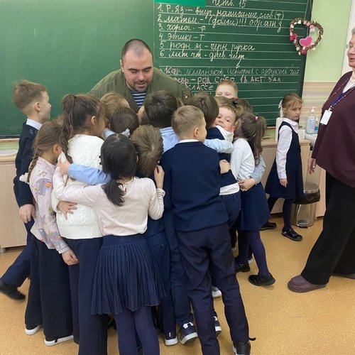 Урок Мужества. Встреча с участником СВО.