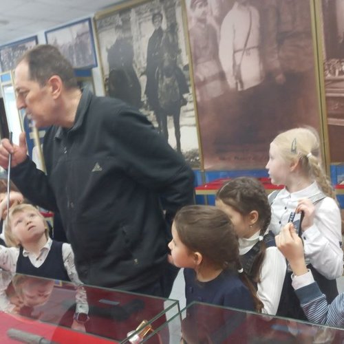 Урок Мужества в Музее МВД