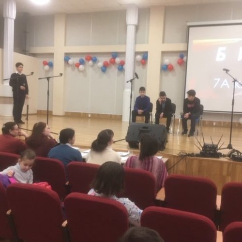Первый настоящий КВН в школе!