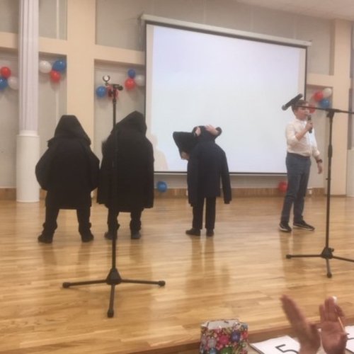 Первый настоящий КВН в школе!