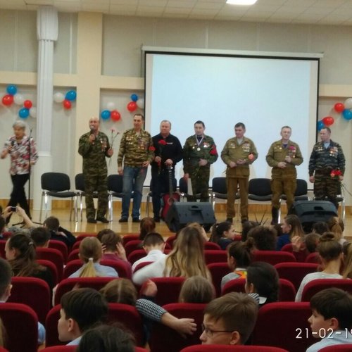 Встреча с ветеранами боевых действий Афганистана