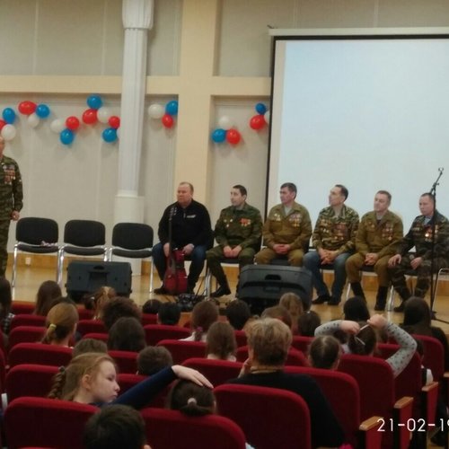 Встреча с ветеранами боевых действий Афганистана