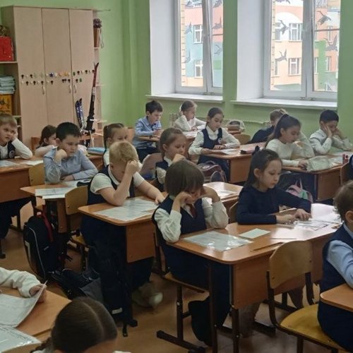 Музейное занятие "Урок в старой школе"