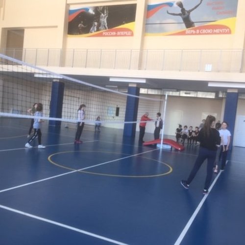 Соревнования по пионерболу 5-6 классы