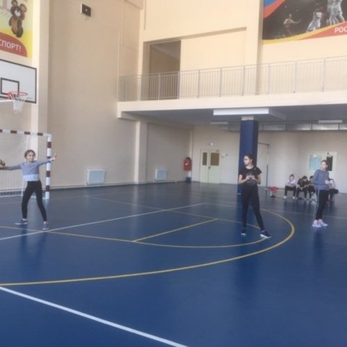 Соревнования по пионерболу 5-6 классы