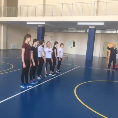Соревнования по пионерболу 5-6 классы