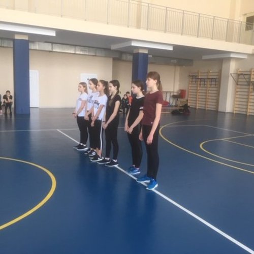 Соревнования по пионерболу 5-6 классы