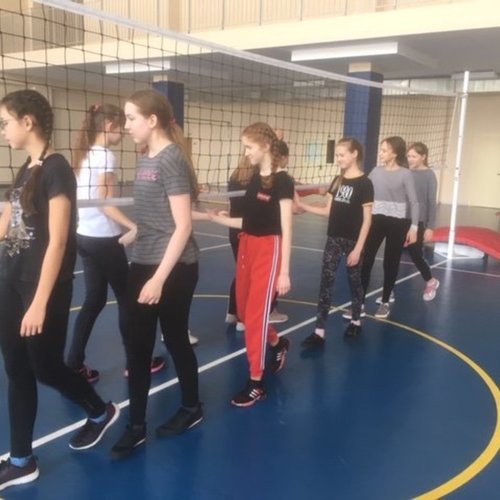 Соревнования по пионерболу 5-6 классы