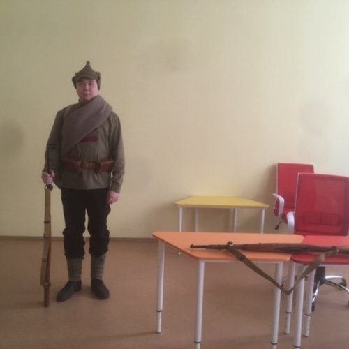 «Передвижной музей В.И. Чапаева» в нашей школе