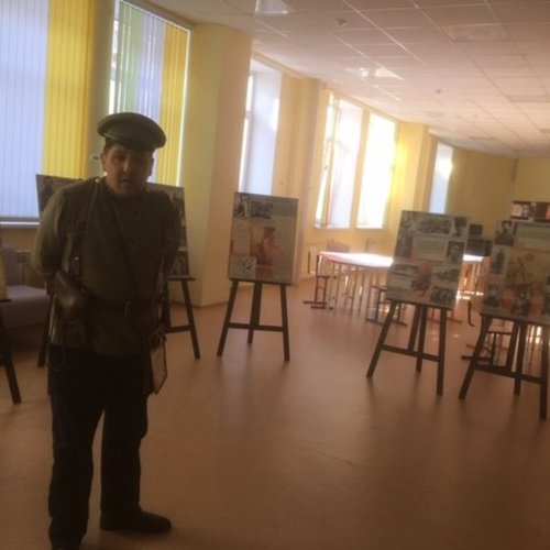 «Передвижной музей В.И. Чапаева» в нашей школе