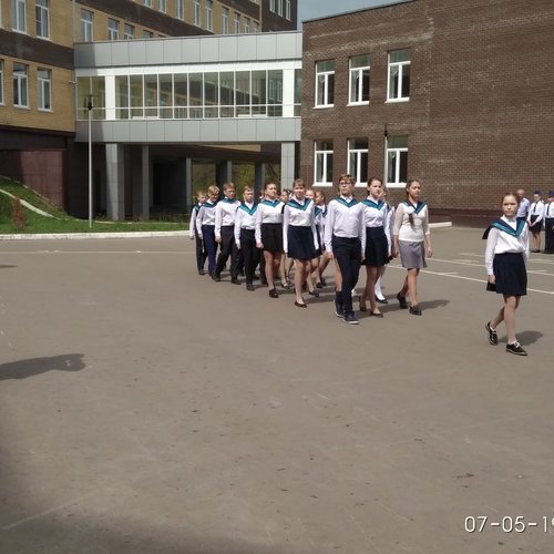 Смотр строя и песни 2019