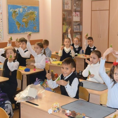 Новогодний мастер-класс от родителей 2Б класса