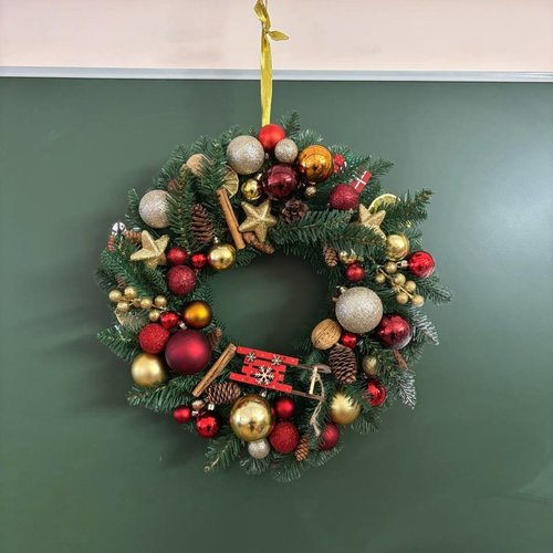 Новогодний мастер-класс от родителей 2Б класса