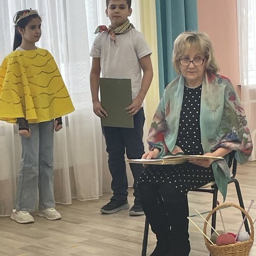 Юные волонтеры в гостях у детского сада