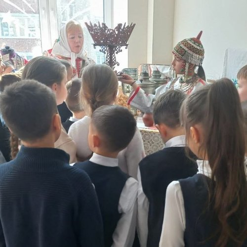 Краеведческий час в музее.