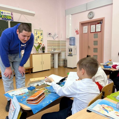 Мастер-класс от Молодежного совета по Ленинскому району