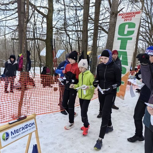 Второй этап  Открытого Чемпионата и Первенства г Чебоксары по спортивному ориентированию на заснеженном грунте.