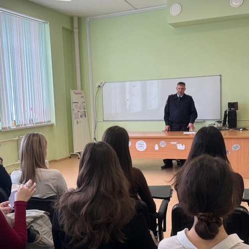 Профориентационная беседа с выпускниками по вопросу поступления в ВУЗы МВД России