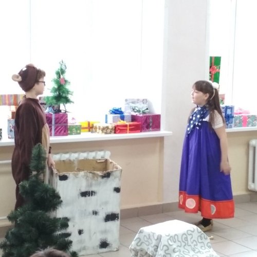 Новогодний фестиваль - сказка "Маша и медведь"
