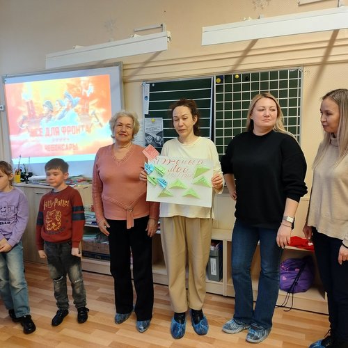 Занятие родительского клуба, посвященное юбилею Великой Победы