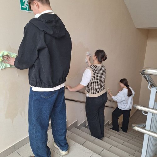 "Неделя чистоты" в СОШ 1