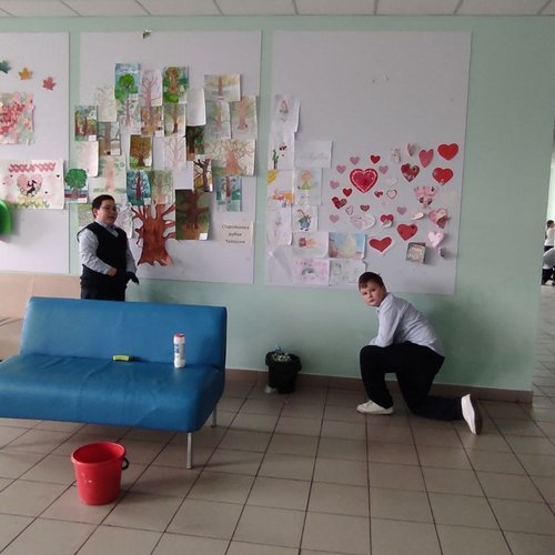 "Неделя чистоты" в СОШ 1